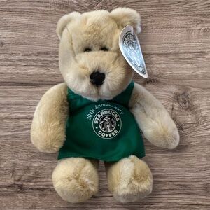 ☕️ Starbucks 30th Anniversary Bearista Plush Teddy Bear